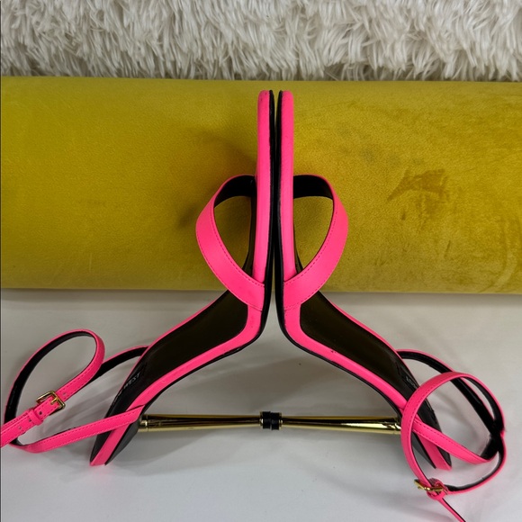 Nine West • Women's Reina Heeled Sandal • Neon Pink • Size 9.5 • - Picture 17 of 17